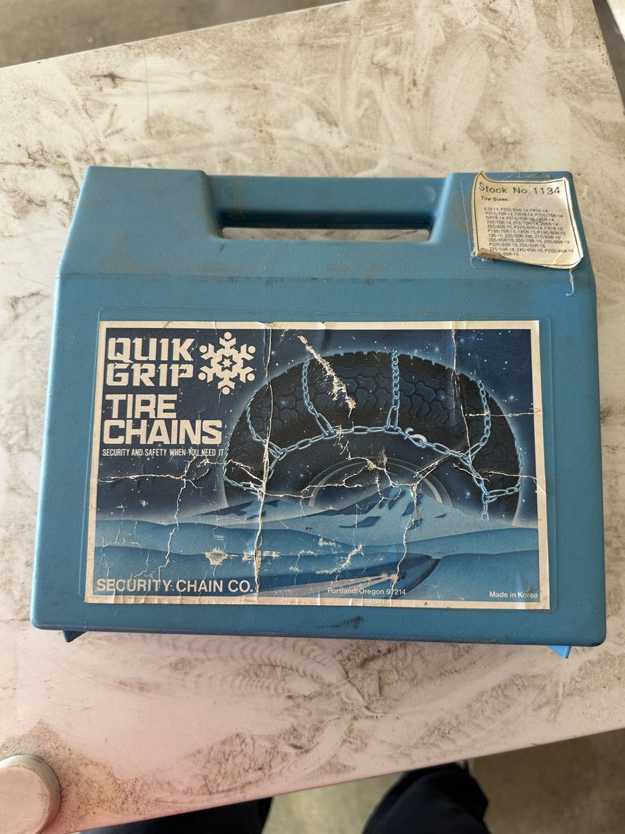 Tire Chains For midsize Car