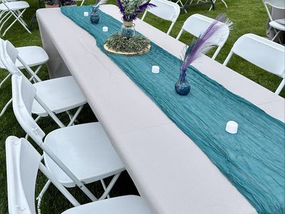Tablecloths - Weddings, birthdays, gatherings