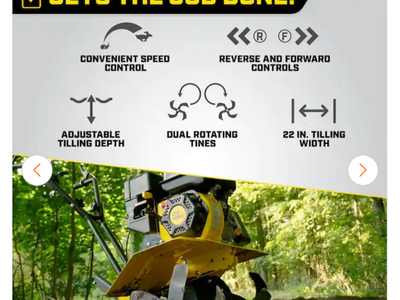 Brand New gas tiller