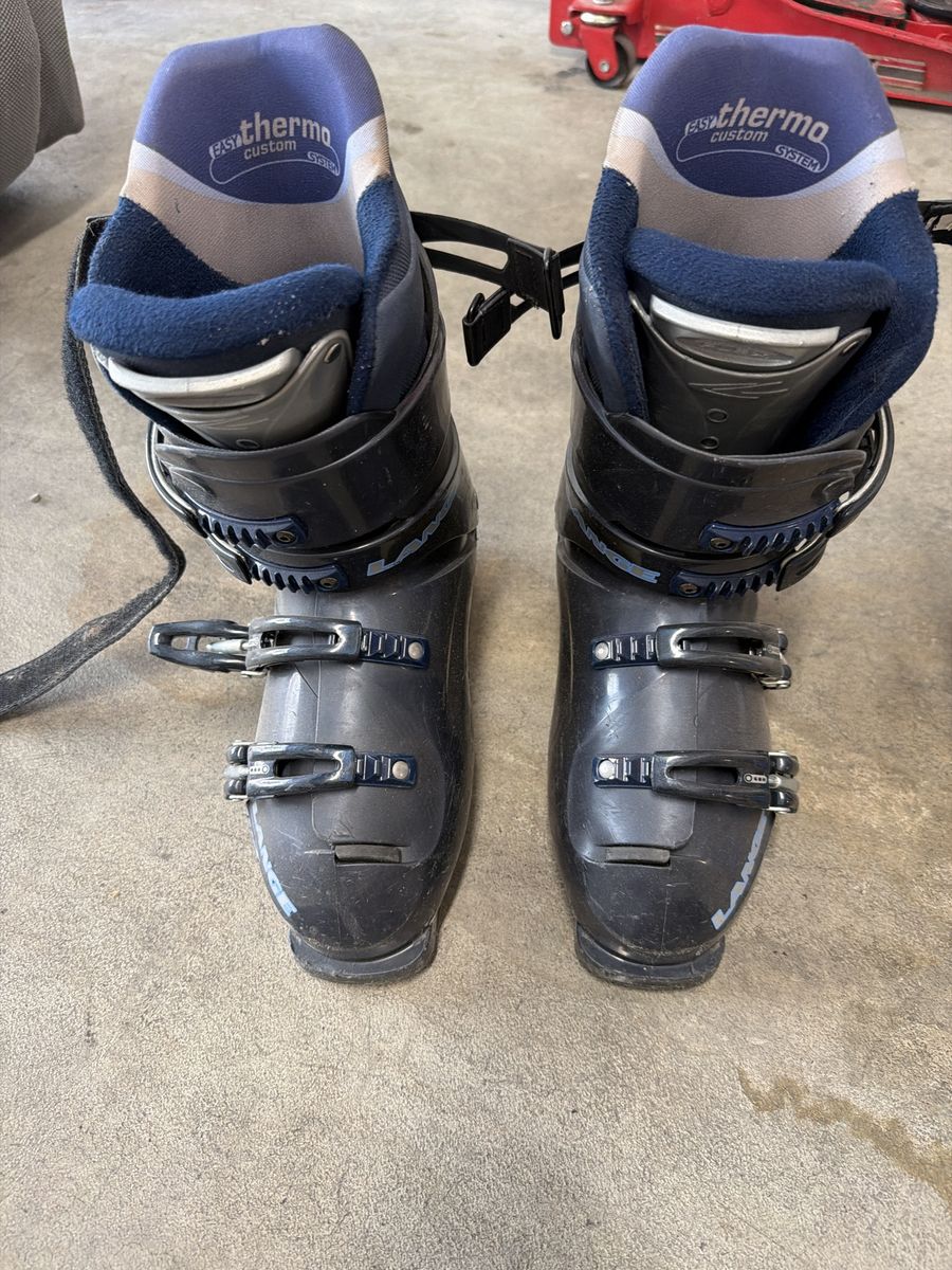 Lange Easy Thermo Custom Softech Downhill Ski Boots Size 25.5