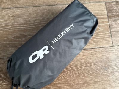 OR Outdoor Research Helium Bivy Sack - Lightweight & Waterproof Shelter, Grey