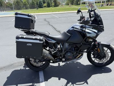 KTM 1290 Super Adventure S with Panniers and Top Case - Ready for Adventure