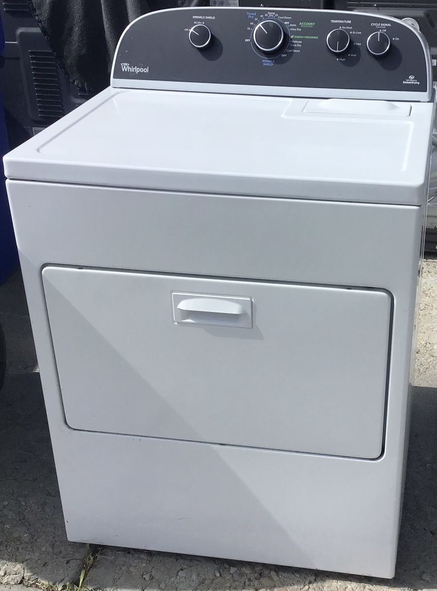IN LIKE NEW CONDITION WHIRLPOOL SUPER CAPACITY DRYER INCLUDES FREE DELIVERY