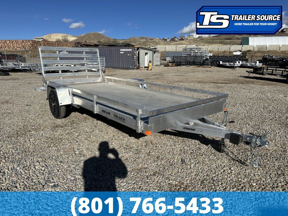 7x15 Bear Track BTU Aluminum Utility Trailer - 4.4K GVWR -