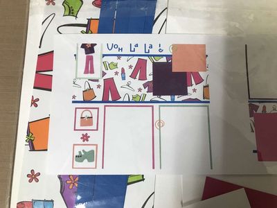 PICK 1 - Ooh La La! 2 Page 12”x12” Scrapbooking Kit, Paper Piecing, NIP