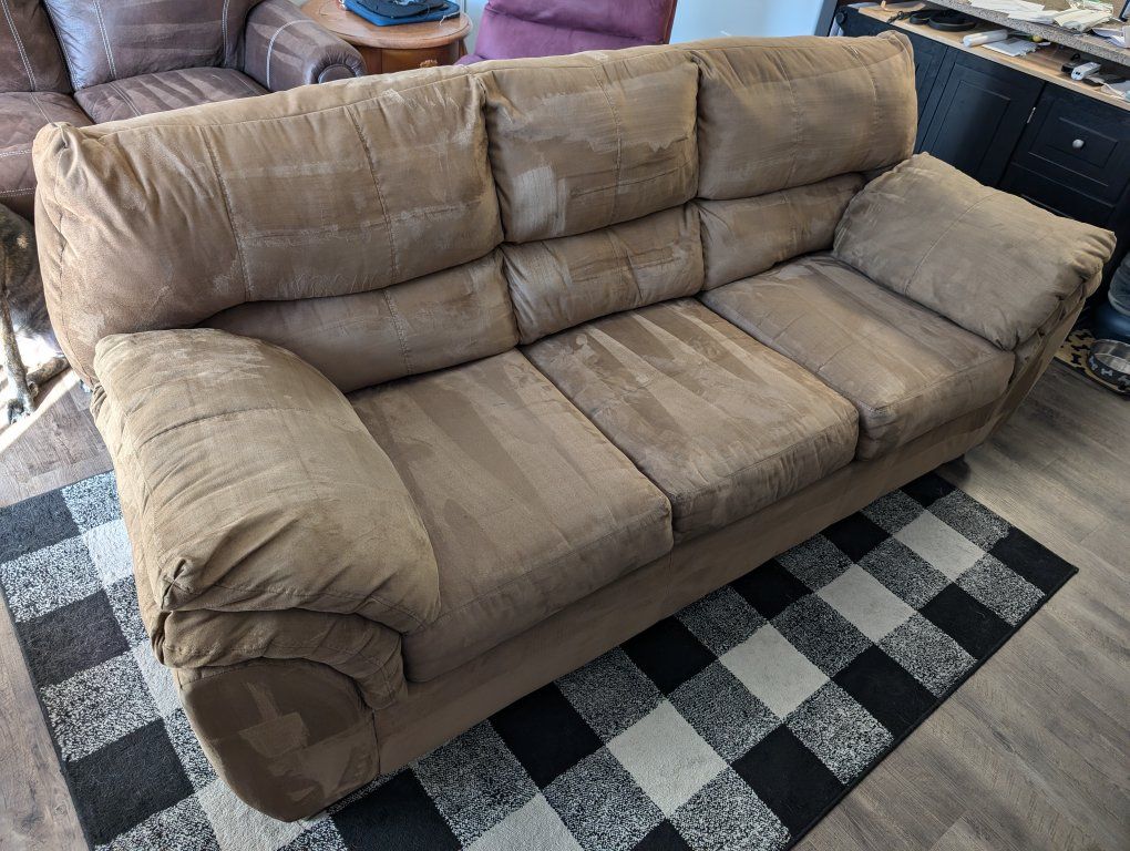 Tan 3-Seater Sofa