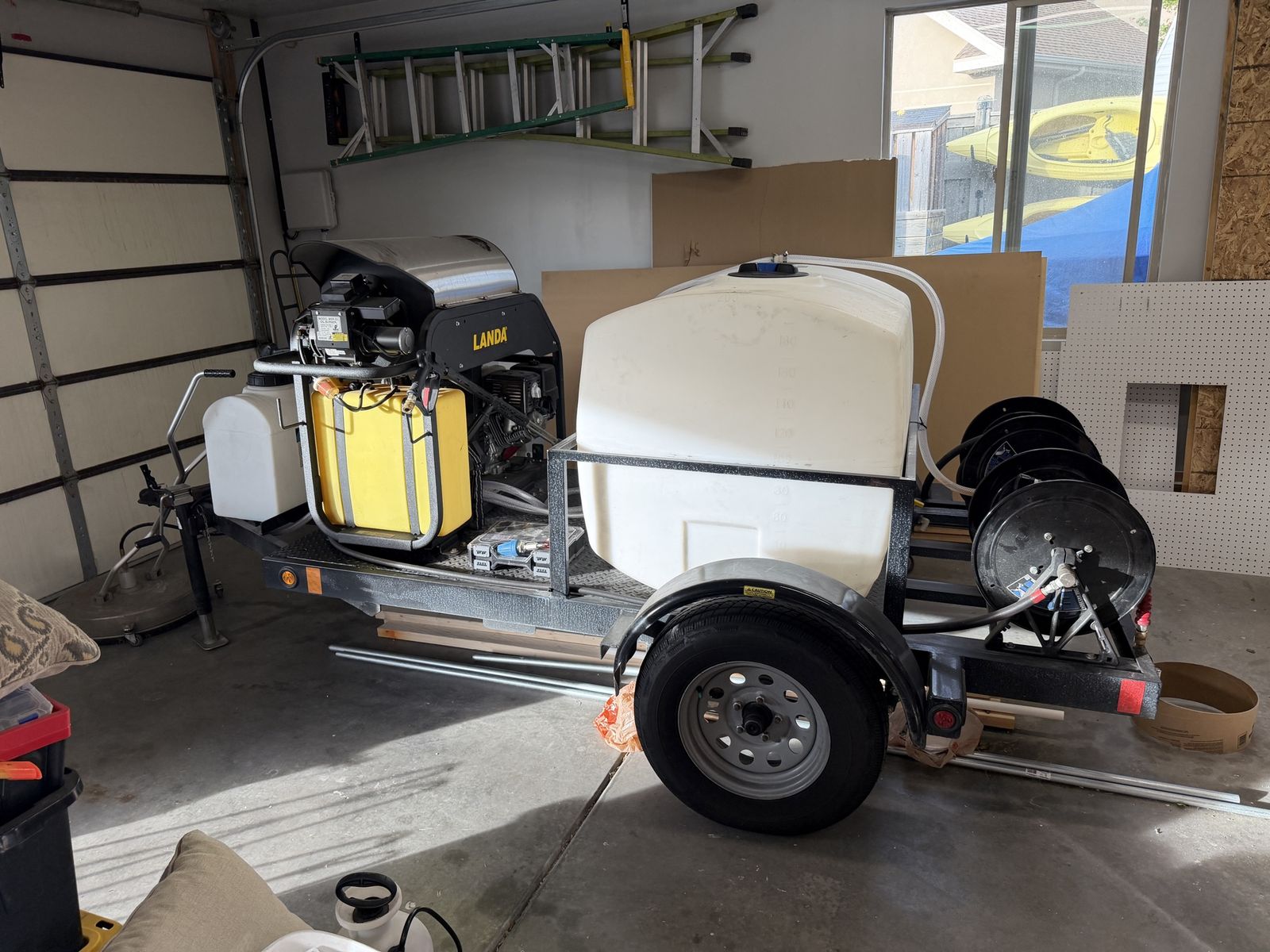 Custom Pressure Washer Trailer