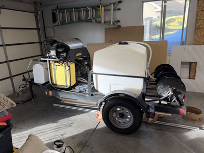 Custom Pressure Washer Trailer
