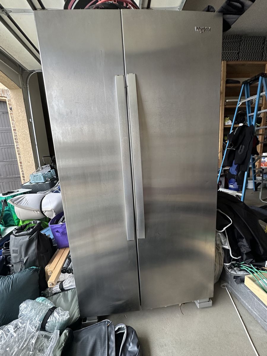 Whirlpool Side by Side fridge 
