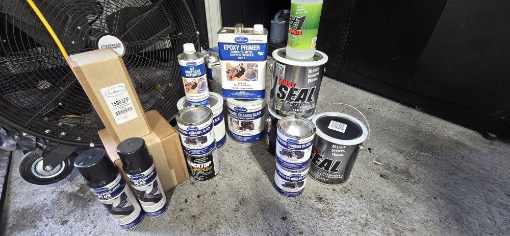 Automotive chassis paint