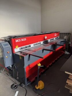 2021 BMT MCS 3003 10'x10Ga. Sheet Metal Shear Front and Back Drop