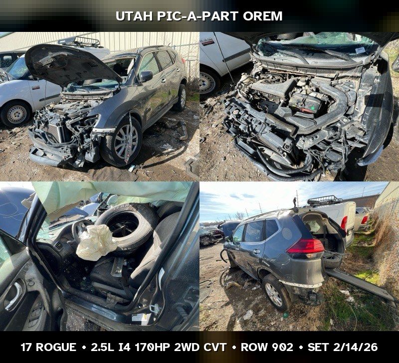 2017 Nissan Rogue Parts - UTPAP Orem
