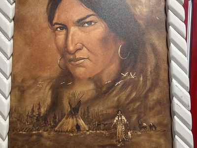 Vintage Framed paintings by Southwest artist “Sandoval”
