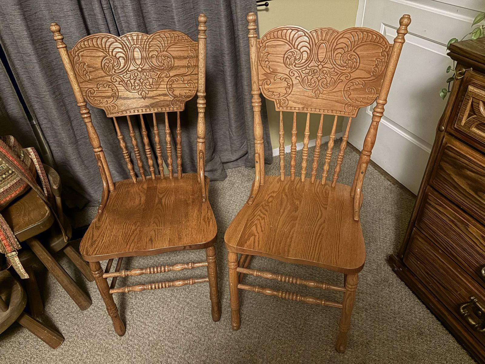 vintage dining chairs
