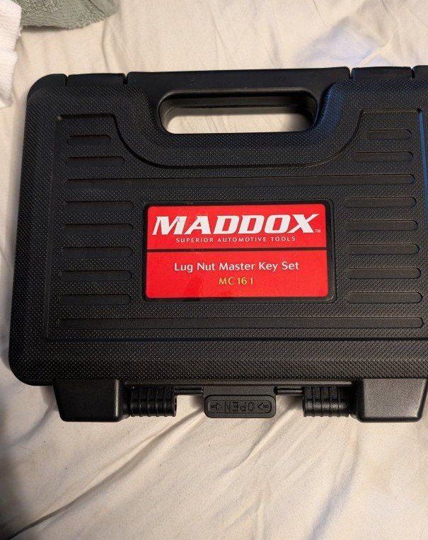 Master key set for lug nuts