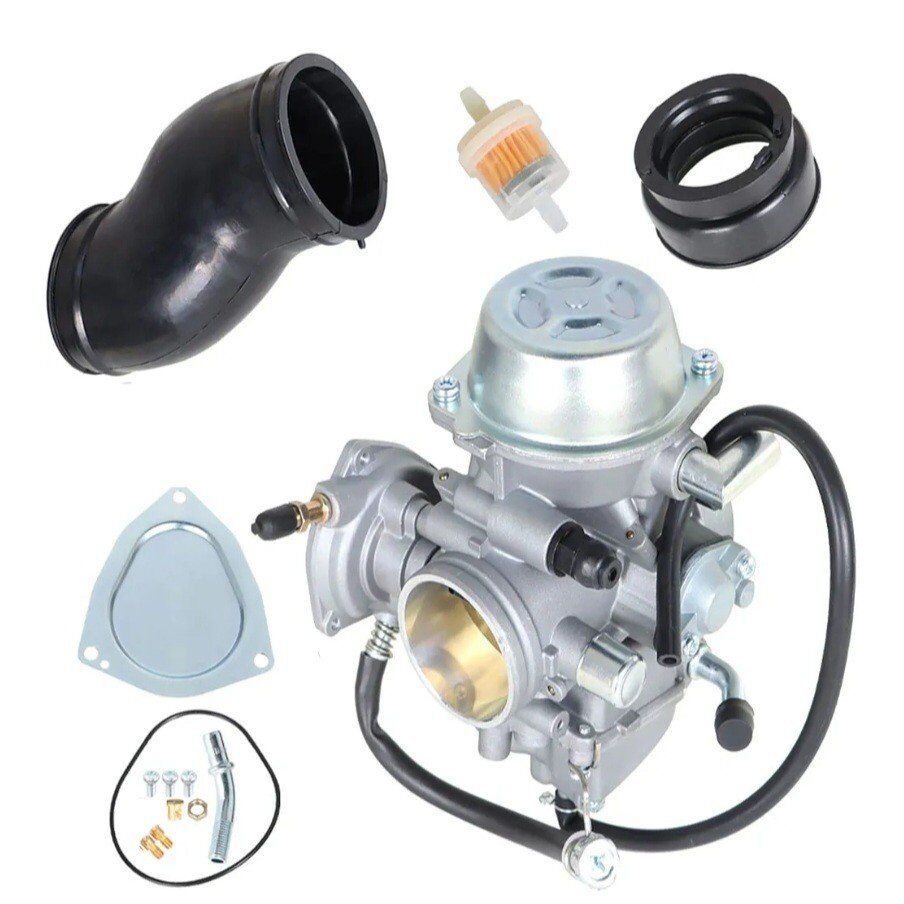 Carburetor with Intake Boot Replacement for Yamaha