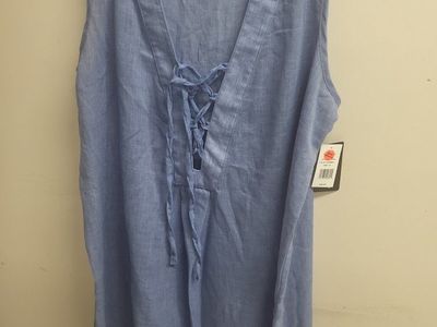 NWT Portocruz Chambray Top or Dress - Size 1X