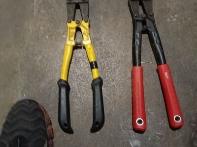 Bolt Cutters both 14" Milwaukee & Workforce