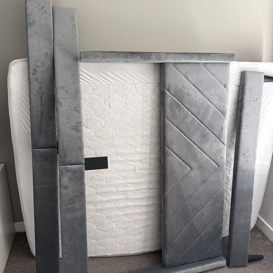 Queen Mattress and Frame