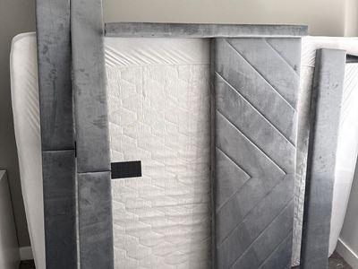 Queen Mattress and Frame