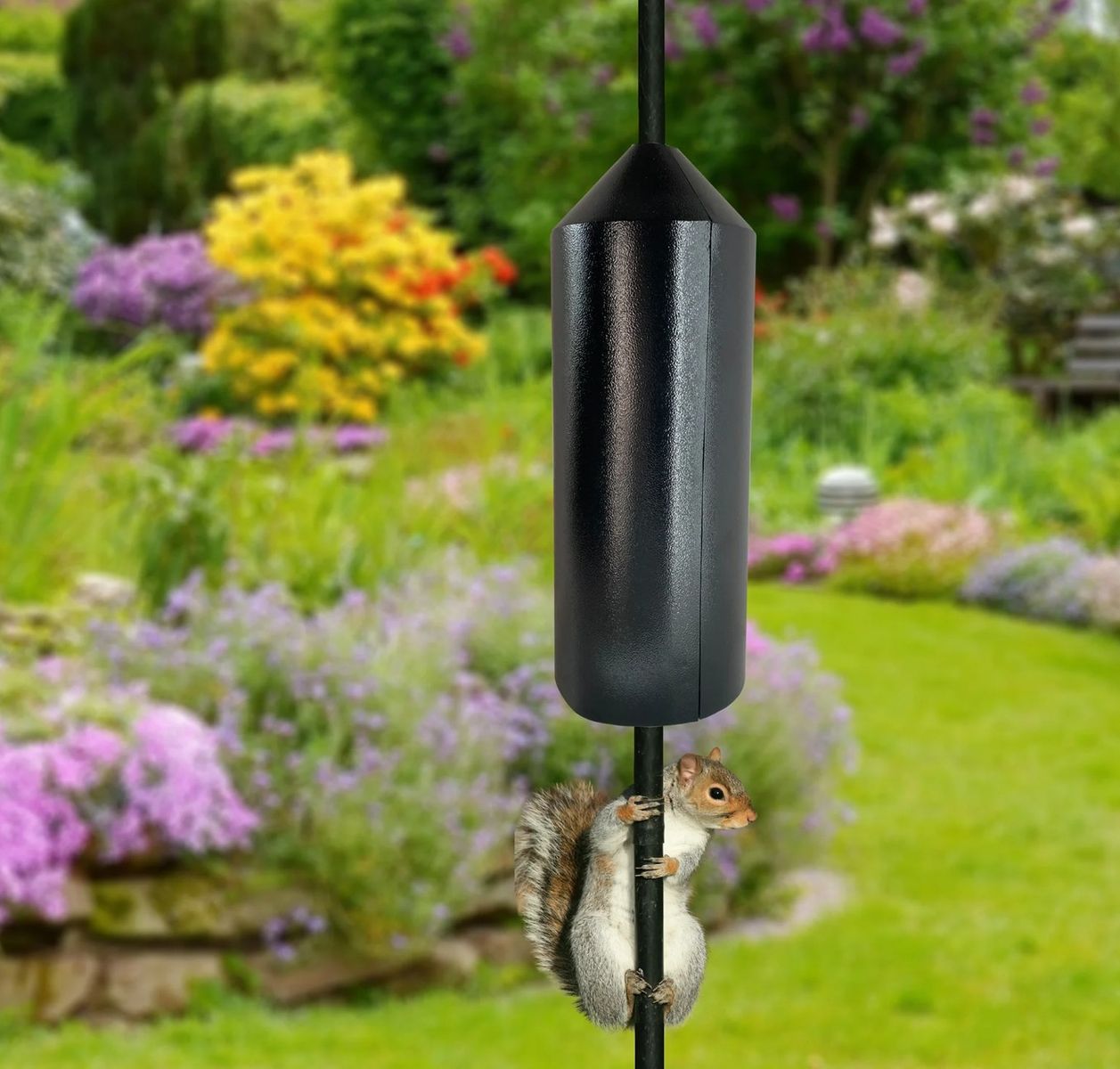 Audubon Torpedo Steel Squirrel Baffle Model NATORPEDO