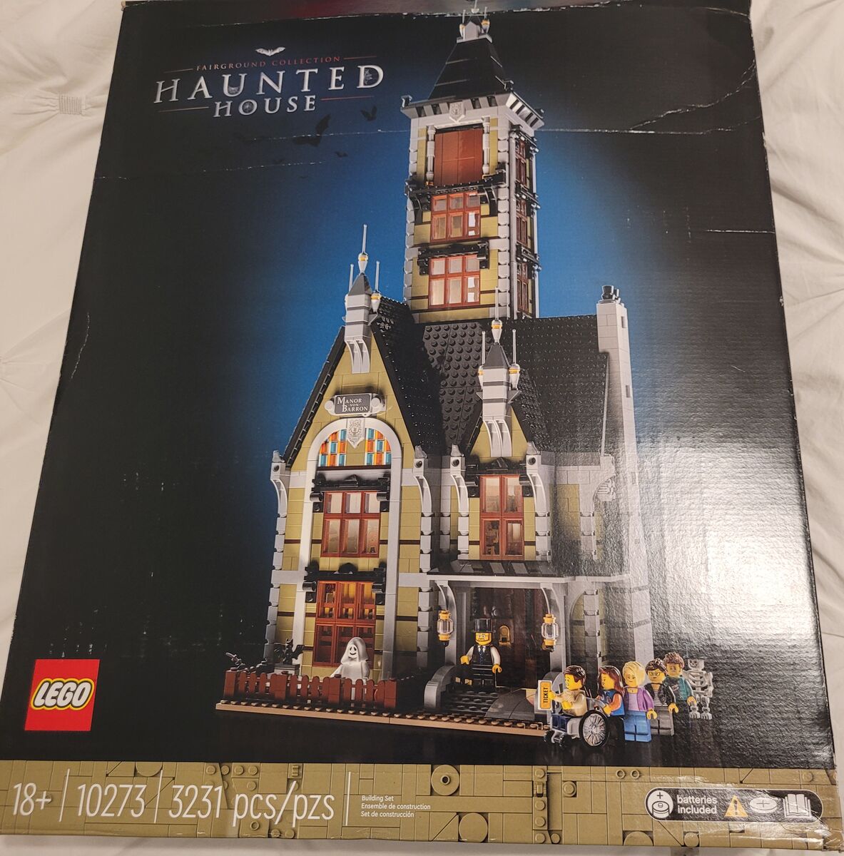 Retired Lego Haunted house-built once