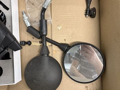 2023 Husqvarna Svartpilen Mirrors and Fender Kit