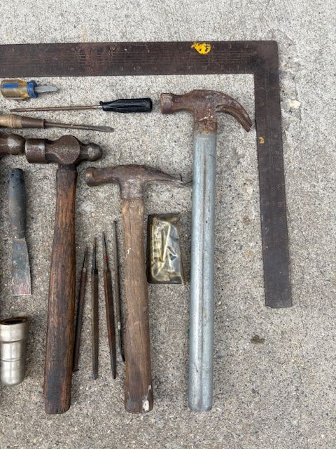Vintage Tools! Ball Peen Hammers, Wrenches, More!