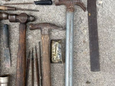 Vintage Tools! Ball Peen Hammers, Wrenches, More!