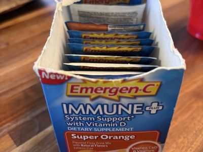 1/2 a box of EmergenC read description