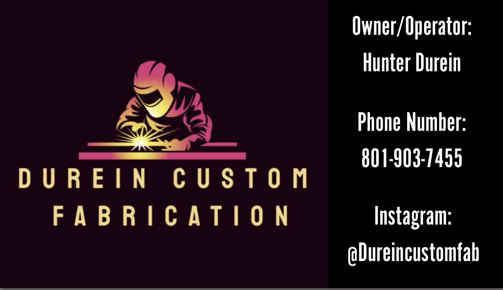 Mobile Welder/ Custom Fabrication