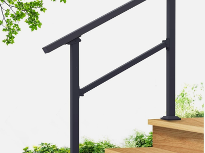 CR Fence & Rail Stair Handrail Kit 3 Step 40.5" New