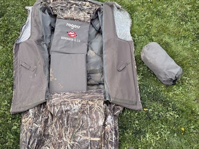 Rogers Goosebuster XL Layout Blind WIth Snow Cover