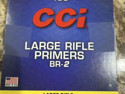 CCI BR-2 Large Rifle Primers 100 Count Box