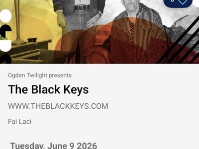 The Black Keys- GA tickets-Ogden Twilight