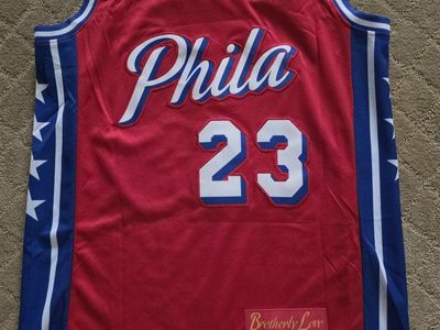 LeBron James Philadelphia 76ers Jerseys Sizes S-XXL
