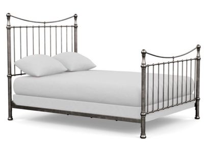 Ethan Allen king size metal bed