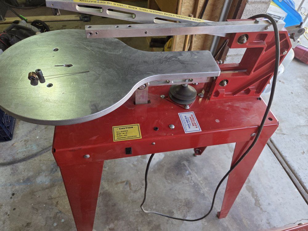 RBI Hawk Model 220 Precision Scroll Saw with Stand