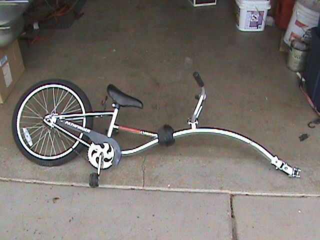Child Tag Along Bicycle