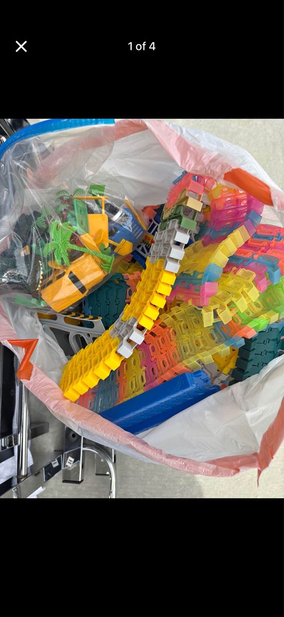 Large Lot of Flexible Track Play Set, Cars, & Accessories - Hours of Fun!