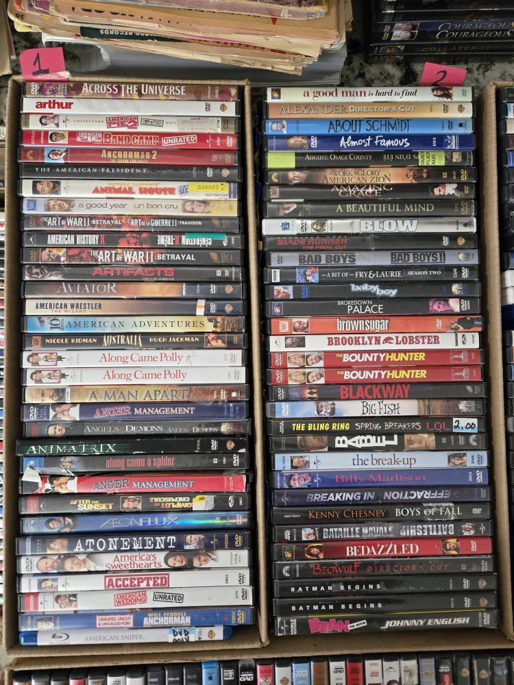 Large Lot of DVD's- Action, Comedy, Drama -