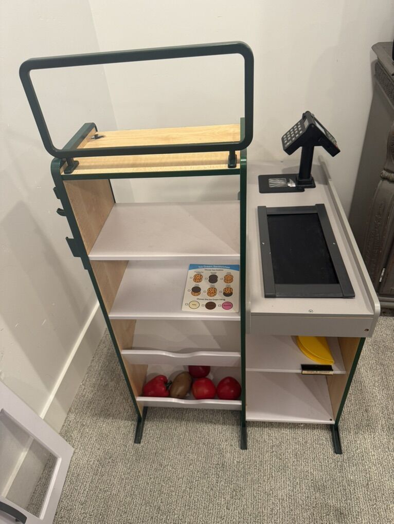 Kids grocery store And Food