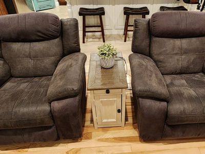 Microfiber Glider Recliners