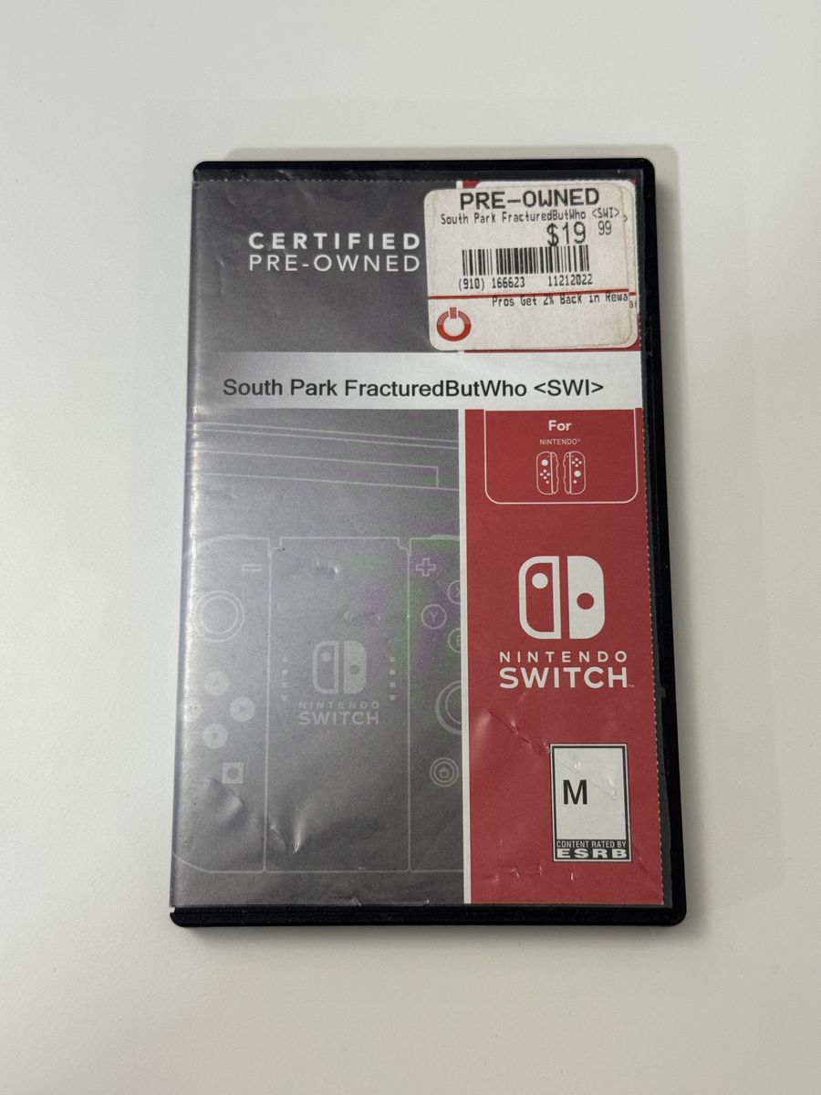 Nintendo Switch Game / South Park The Fracture But