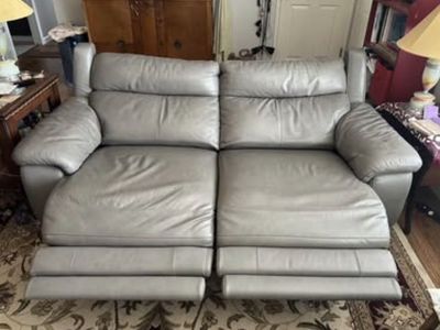 Nice Electric Leather Reclining Couch
