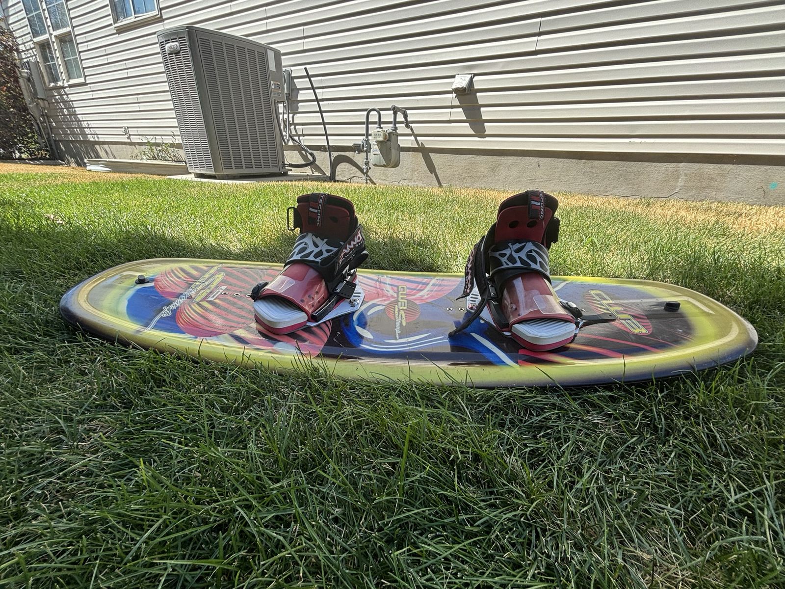CWB Team Up Wakeboard with CWB Optima Bindings- Ready for Water