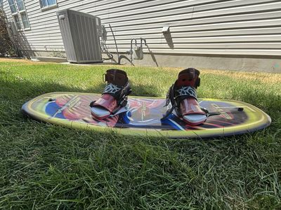 CWB Team Up Wakeboard with CWB Optima Bindings- Ready for Water