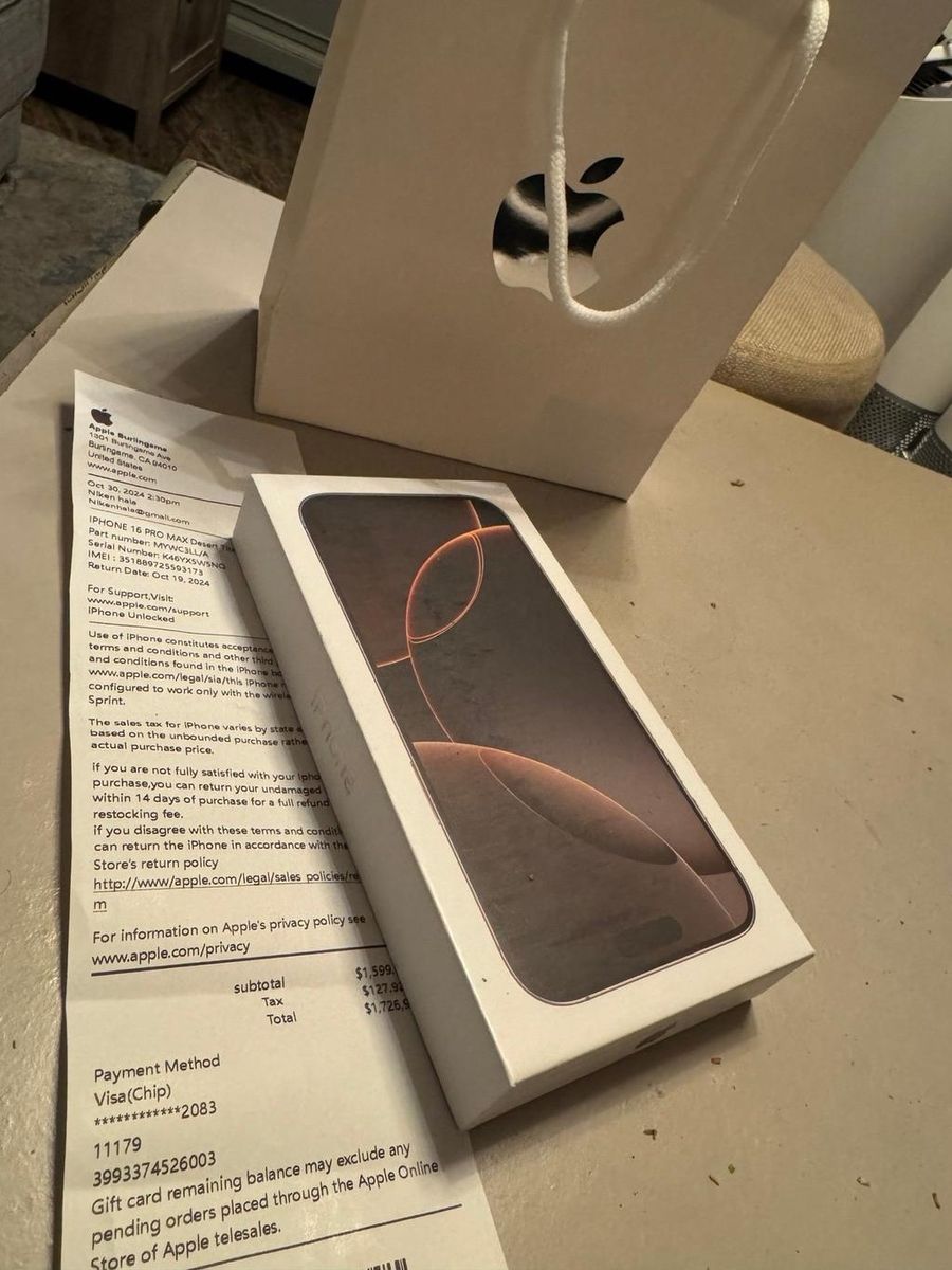 Iphone 16 Pro Max Unlocked