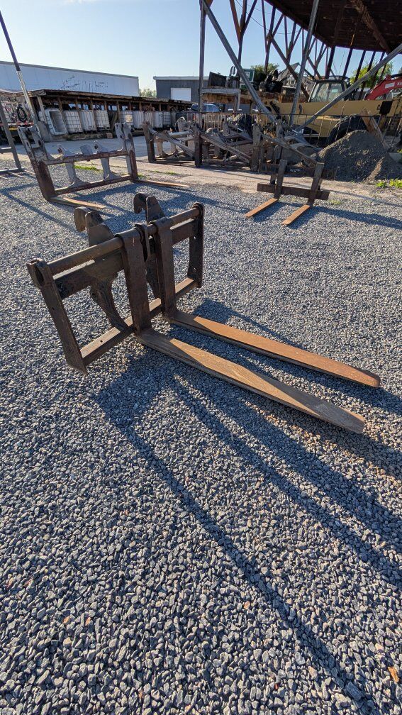 cat caterpillar quick attach forks heavy duty