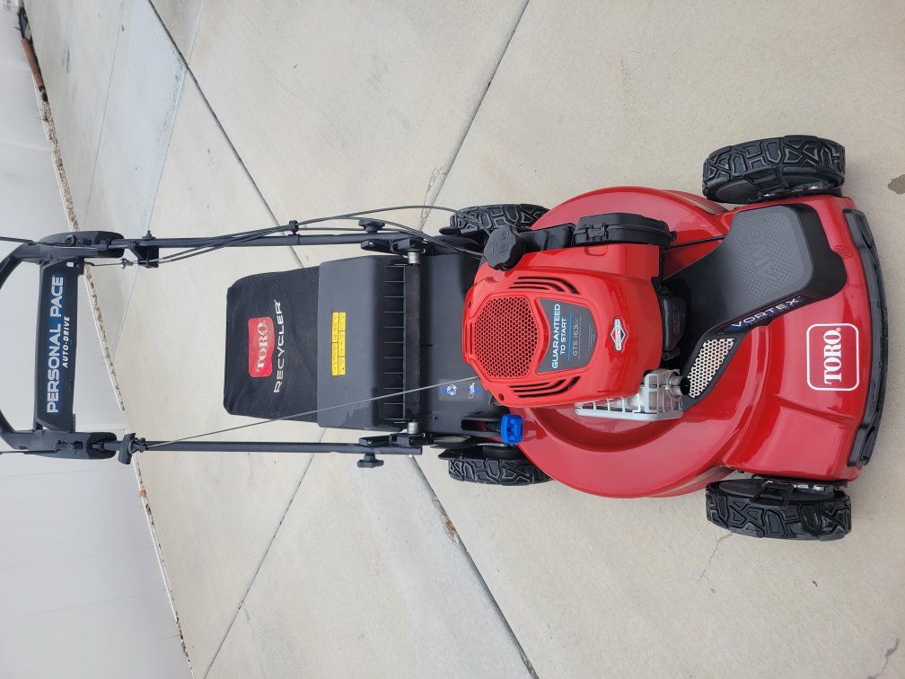 Toro AWD mower